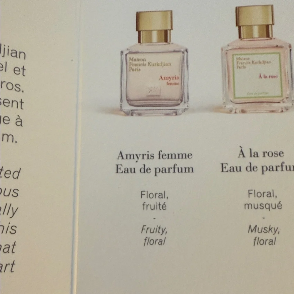 Maison Francis Kurkdjian AMYRIS Femme